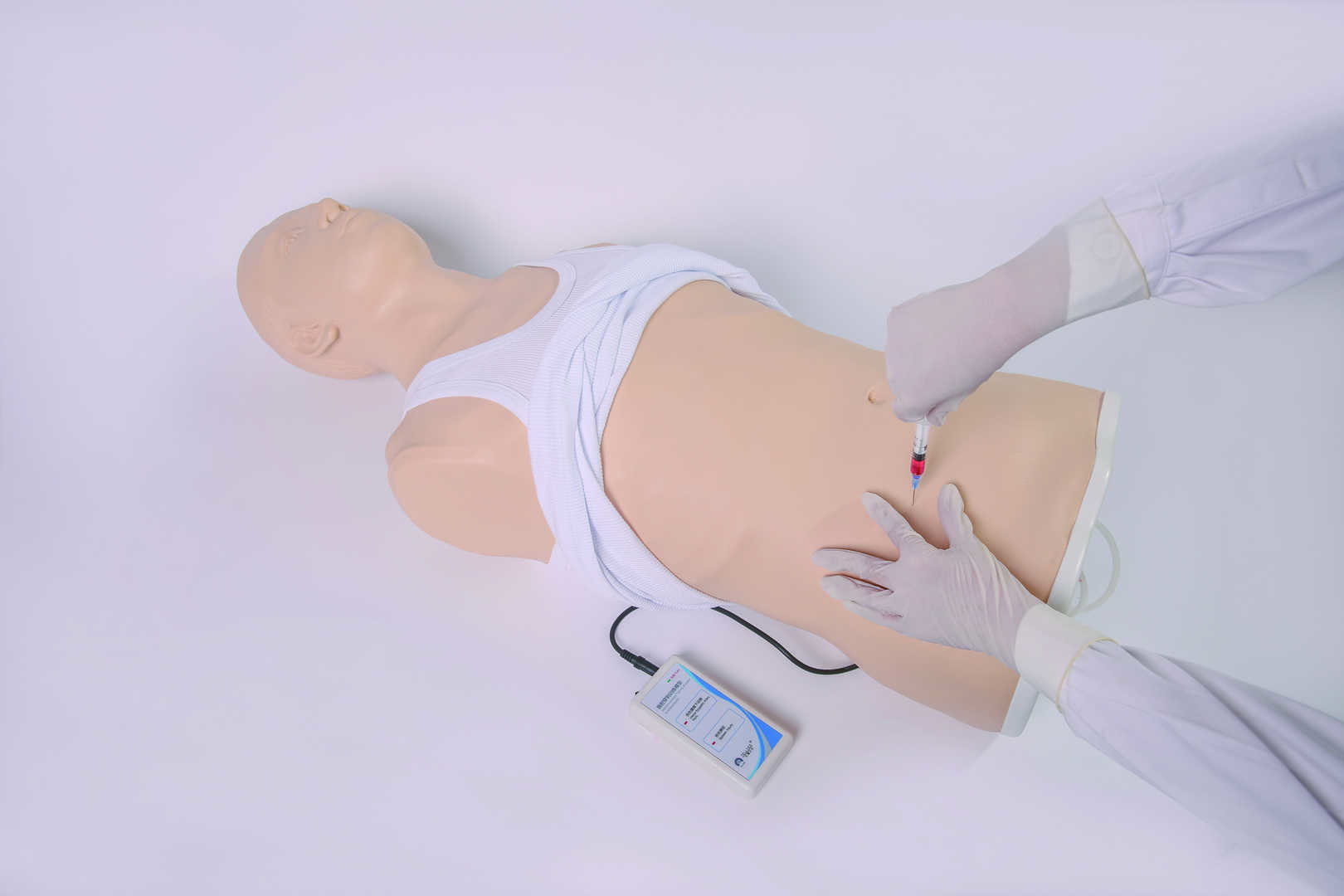 Abdominocentesis Training Simulator